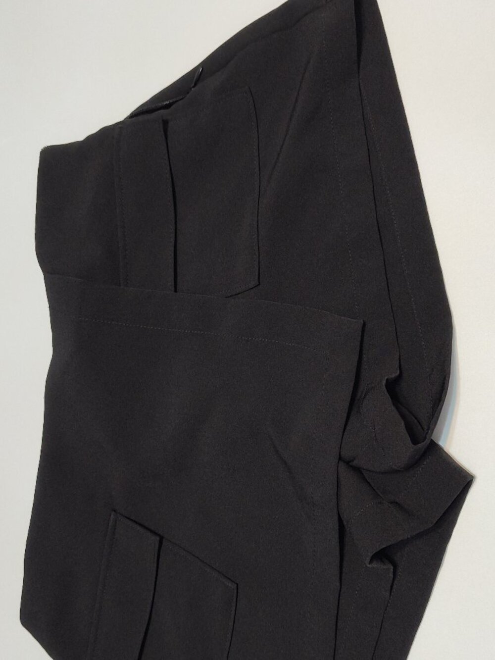 Womens Love Tree black skort shorts skirt mini black wrap size S/M